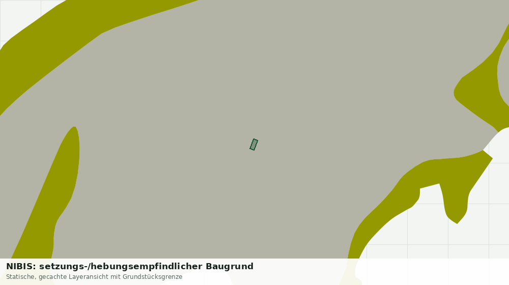 Statische Kartenansicht: NIBIS: setzungs-/hebungsempfindlicher Baugrund