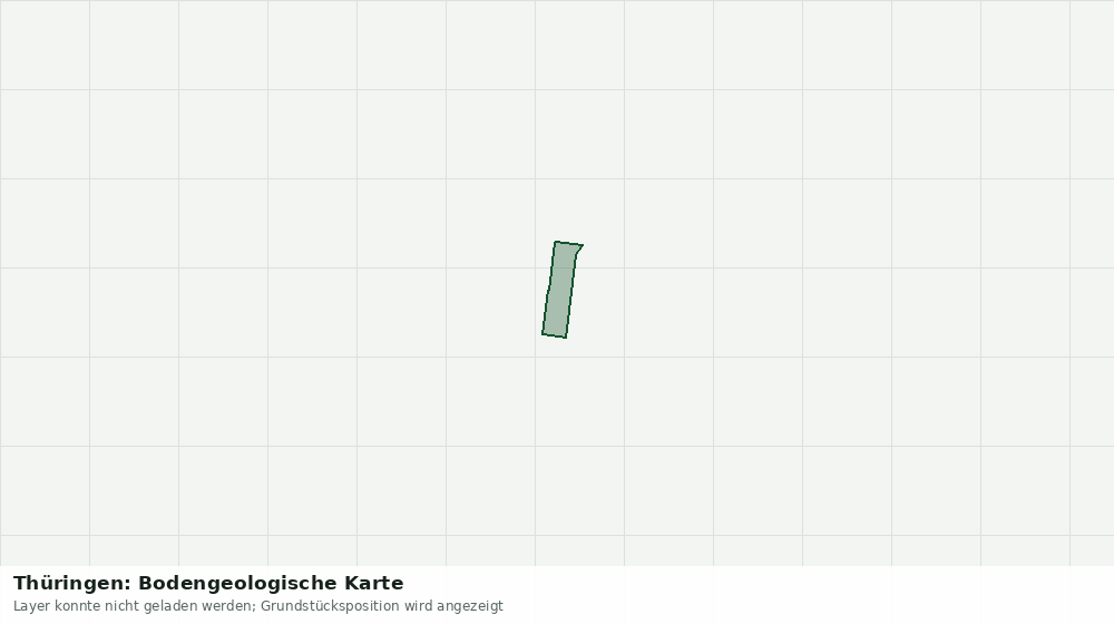 Statische Kartenansicht: Thüringen: Bodengeologische Karte