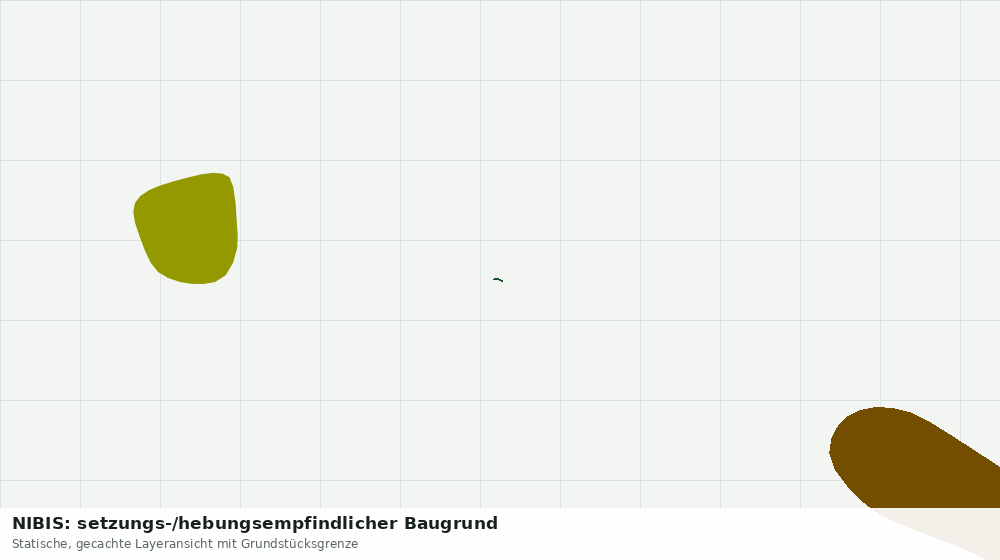 Statische Kartenansicht: NIBIS: setzungs-/hebungsempfindlicher Baugrund