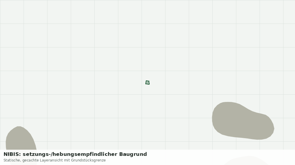 Statische Kartenansicht: NIBIS: setzungs-/hebungsempfindlicher Baugrund
