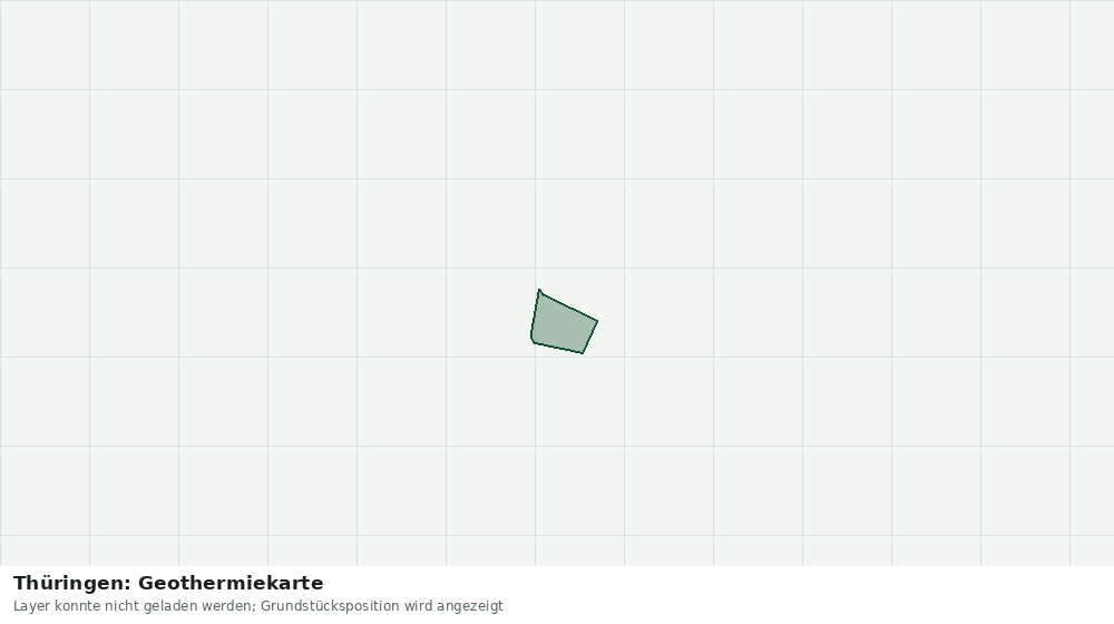 Statische Kartenansicht: Thüringen: Geothermiekarte