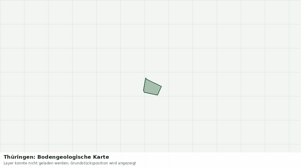 Statische Kartenansicht: Thüringen: Bodengeologische Karte