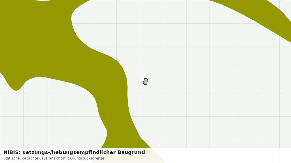 Statische Kartenansicht: NIBIS: setzungs-/hebungsempfindlicher Baugrund