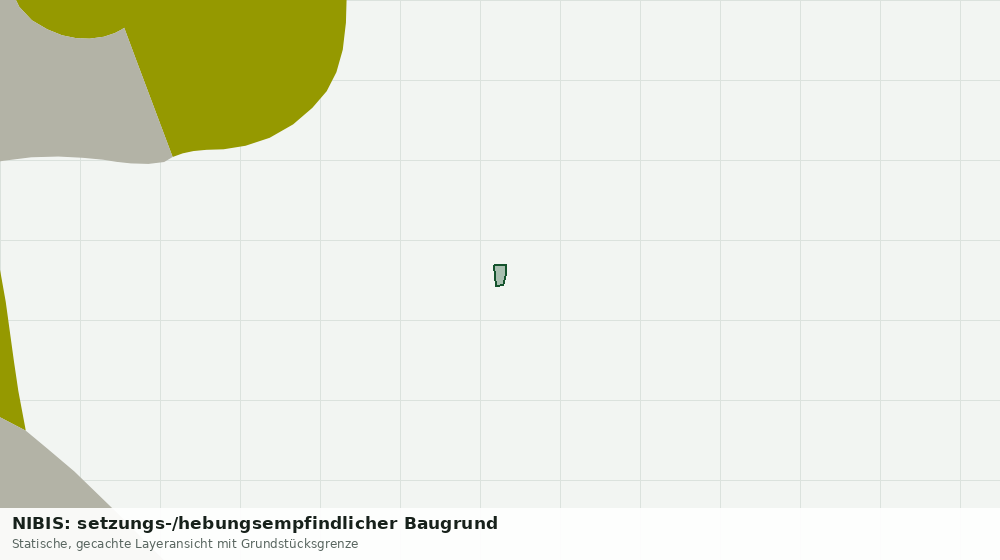 Statische Kartenansicht: NIBIS: setzungs-/hebungsempfindlicher Baugrund