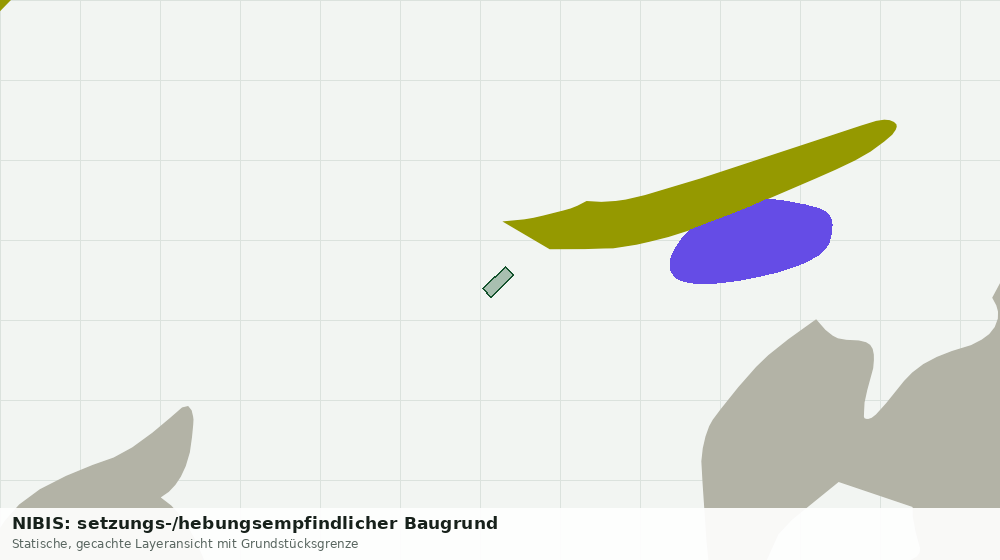 Statische Kartenansicht: NIBIS: setzungs-/hebungsempfindlicher Baugrund