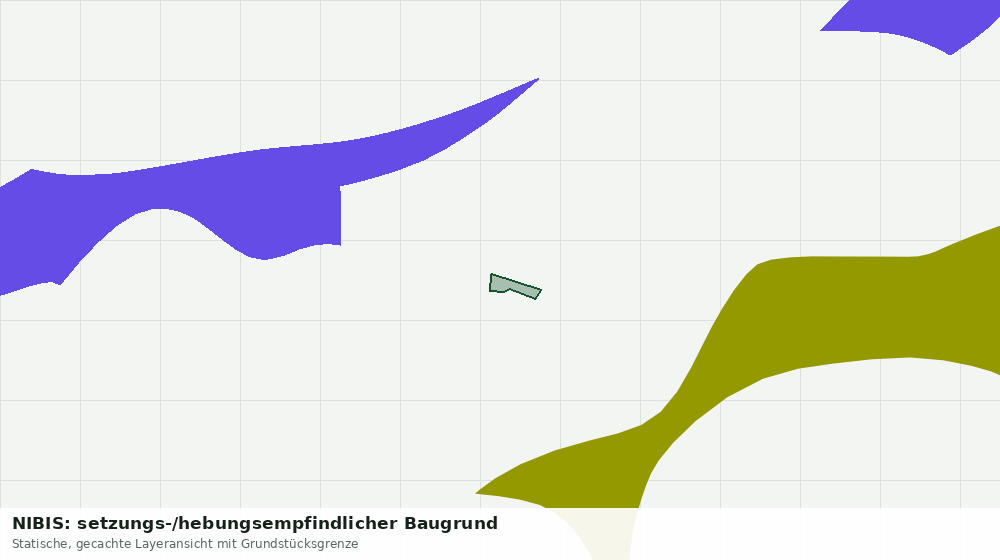 Statische Kartenansicht: NIBIS: setzungs-/hebungsempfindlicher Baugrund