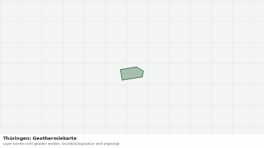 Statische Kartenansicht: Thüringen: Geothermiekarte