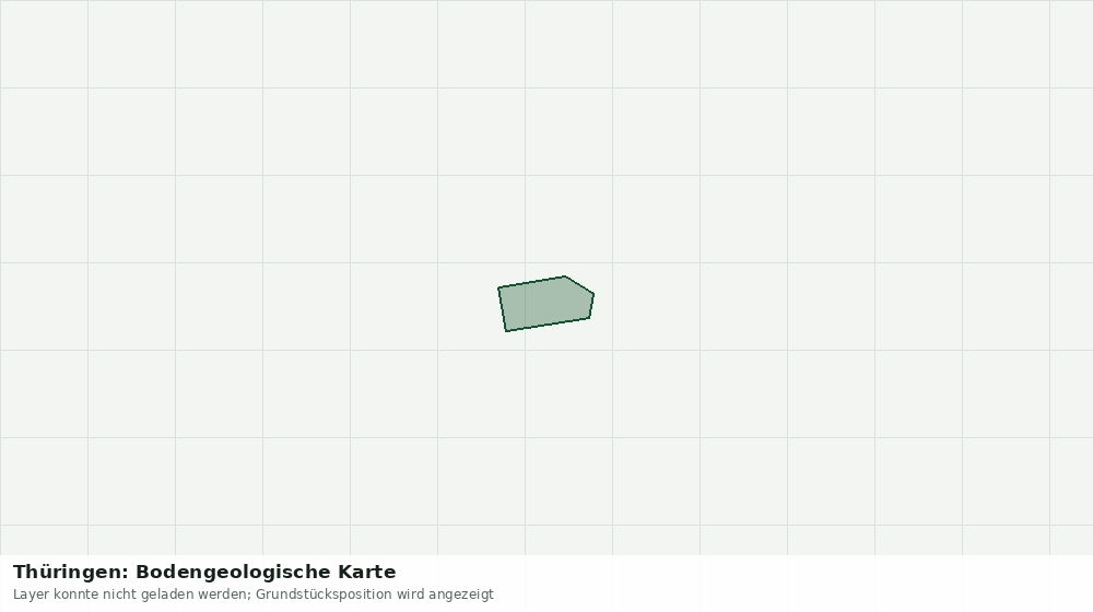 Statische Kartenansicht: Thüringen: Bodengeologische Karte
