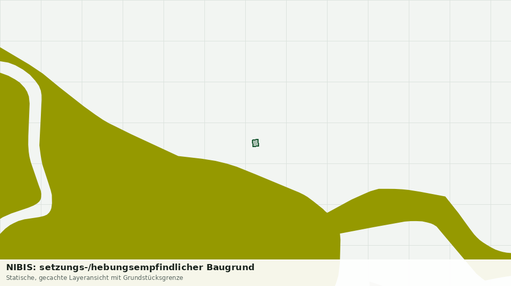 Statische Kartenansicht: NIBIS: setzungs-/hebungsempfindlicher Baugrund