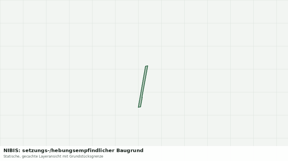 Statische Kartenansicht: NIBIS: setzungs-/hebungsempfindlicher Baugrund