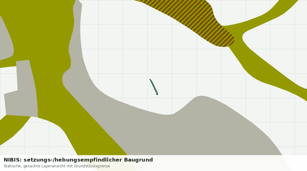 Statische Kartenansicht: NIBIS: setzungs-/hebungsempfindlicher Baugrund