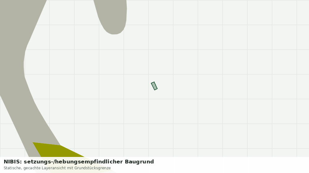 Statische Kartenansicht: NIBIS: setzungs-/hebungsempfindlicher Baugrund