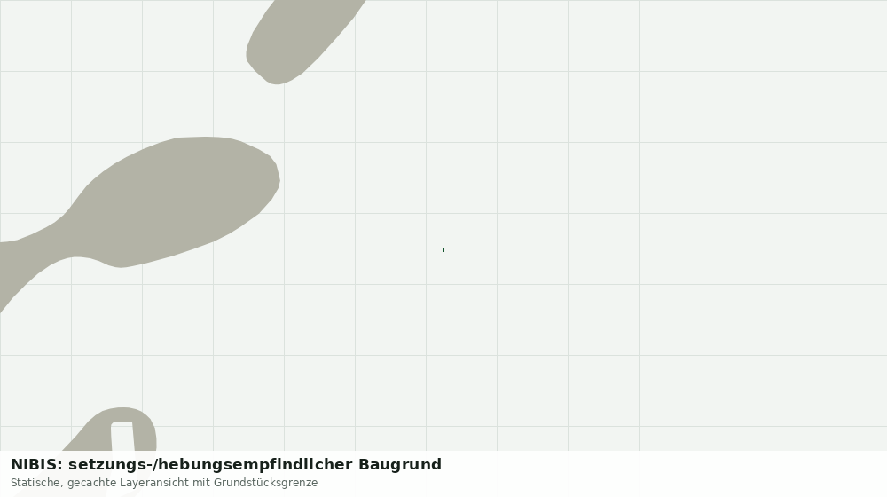 Statische Kartenansicht: NIBIS: setzungs-/hebungsempfindlicher Baugrund