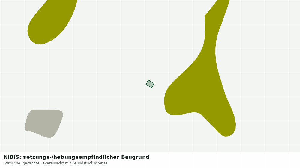 Statische Kartenansicht: NIBIS: setzungs-/hebungsempfindlicher Baugrund