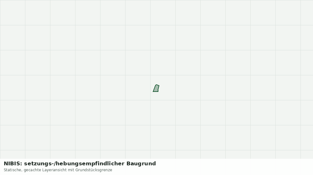 Statische Kartenansicht: NIBIS: setzungs-/hebungsempfindlicher Baugrund