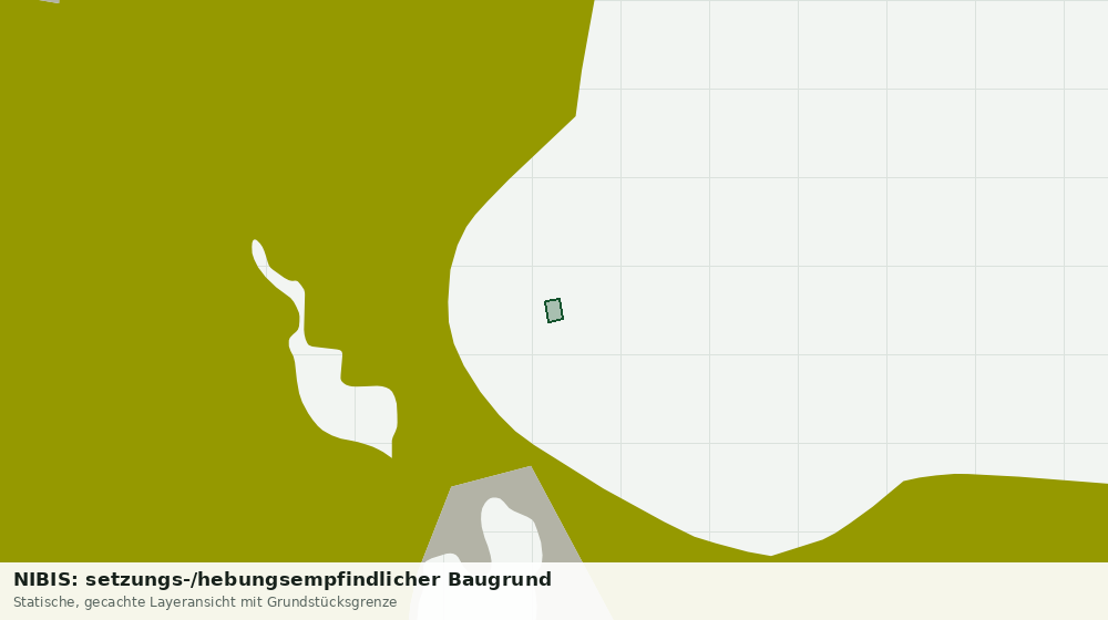 Statische Kartenansicht: NIBIS: setzungs-/hebungsempfindlicher Baugrund