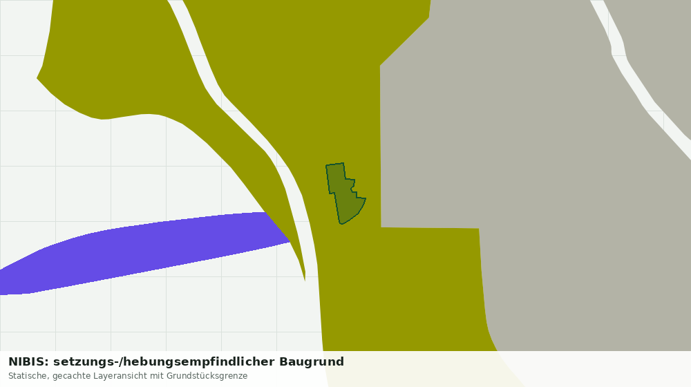 Statische Kartenansicht: NIBIS: setzungs-/hebungsempfindlicher Baugrund