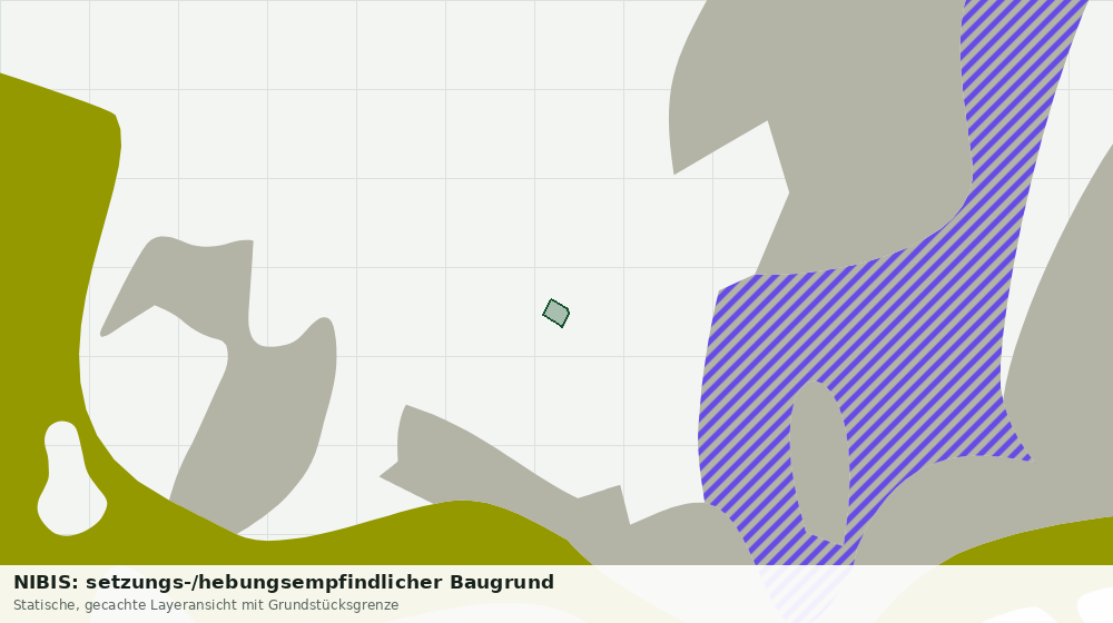 Statische Kartenansicht: NIBIS: setzungs-/hebungsempfindlicher Baugrund