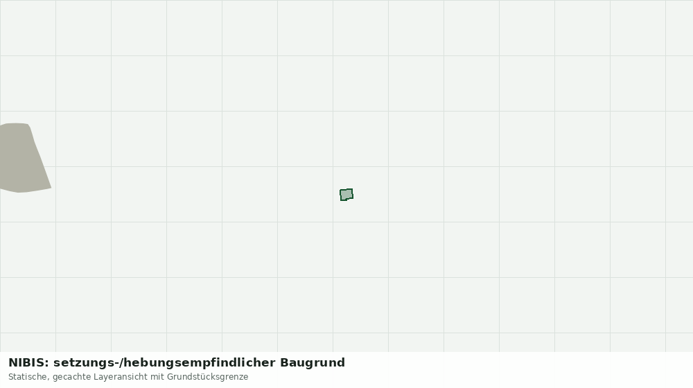 Statische Kartenansicht: NIBIS: setzungs-/hebungsempfindlicher Baugrund