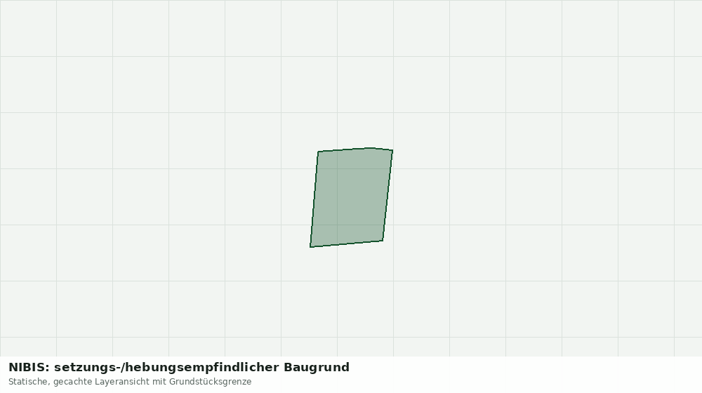 Statische Kartenansicht: NIBIS: setzungs-/hebungsempfindlicher Baugrund