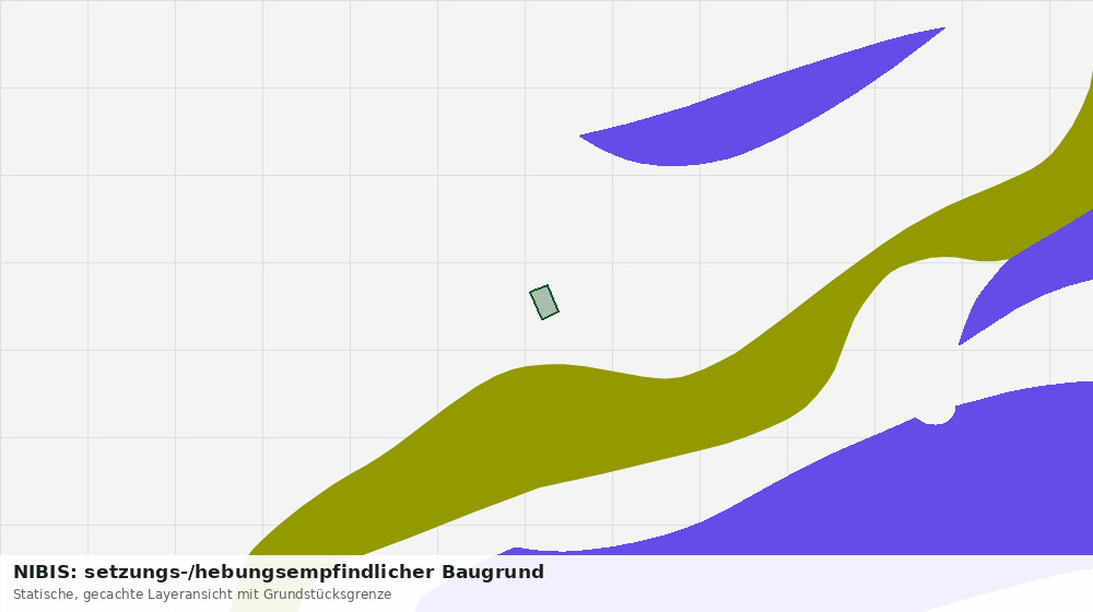 Statische Kartenansicht: NIBIS: setzungs-/hebungsempfindlicher Baugrund
