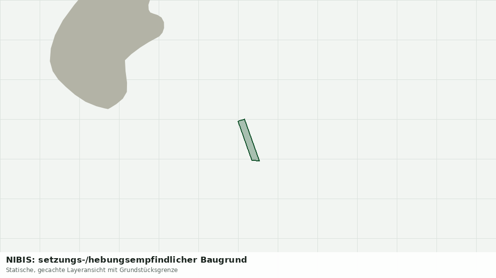 Statische Kartenansicht: NIBIS: setzungs-/hebungsempfindlicher Baugrund