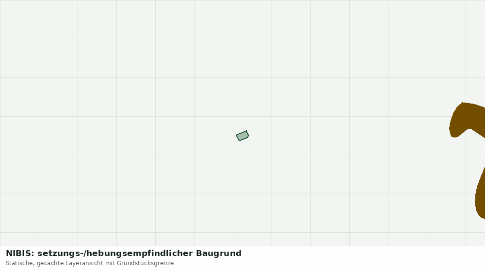 Statische Kartenansicht: NIBIS: setzungs-/hebungsempfindlicher Baugrund