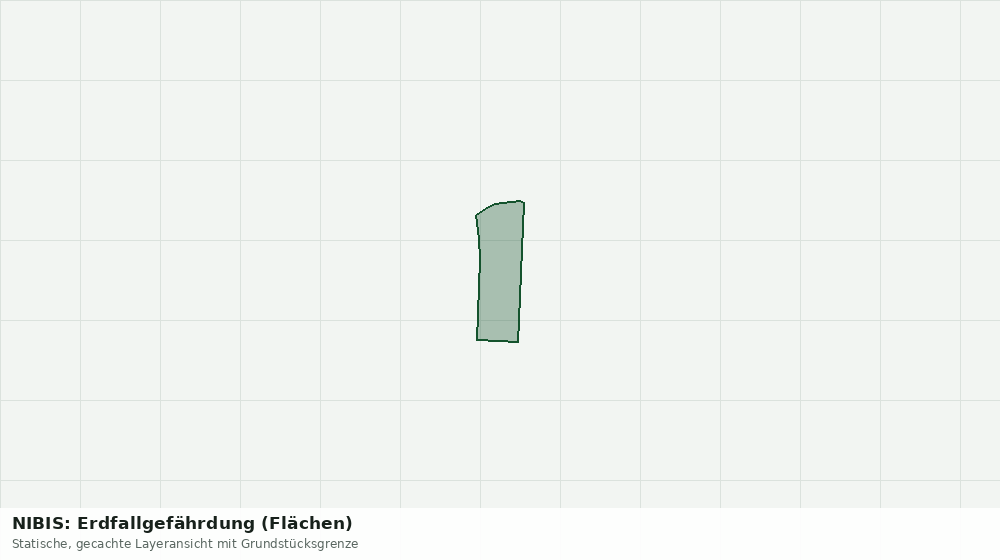 Statische Kartenansicht: NIBIS: Erdfallgefährdung (Flächen)