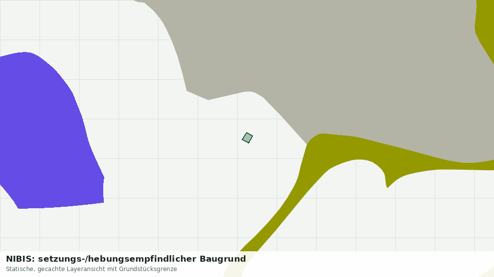 Statische Kartenansicht: NIBIS: setzungs-/hebungsempfindlicher Baugrund