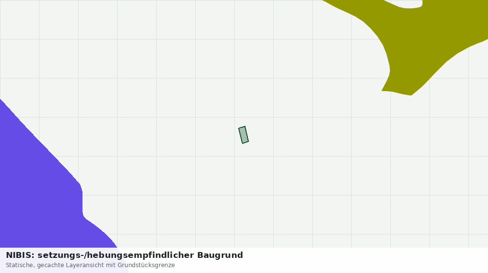 Statische Kartenansicht: NIBIS: setzungs-/hebungsempfindlicher Baugrund