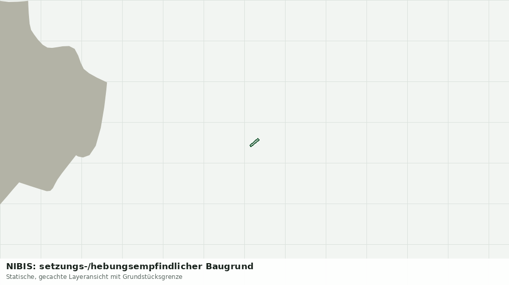 Statische Kartenansicht: NIBIS: setzungs-/hebungsempfindlicher Baugrund