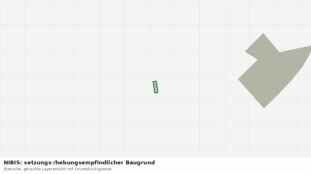 Statische Kartenansicht: NIBIS: setzungs-/hebungsempfindlicher Baugrund
