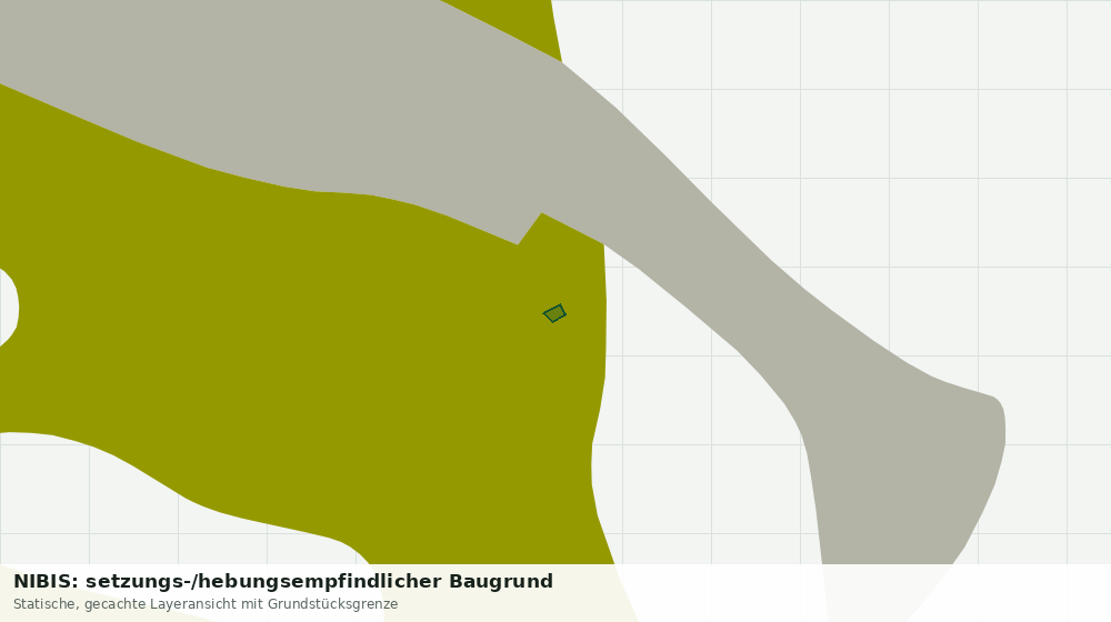 Statische Kartenansicht: NIBIS: setzungs-/hebungsempfindlicher Baugrund