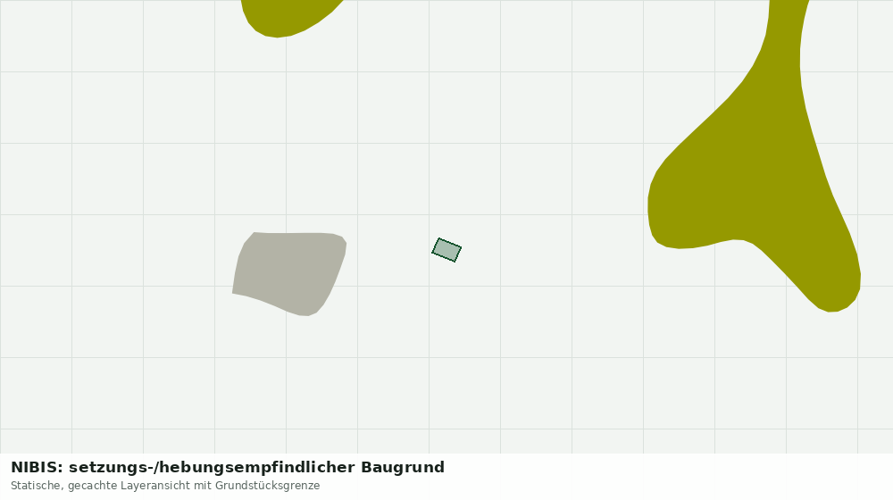 Statische Kartenansicht: NIBIS: setzungs-/hebungsempfindlicher Baugrund