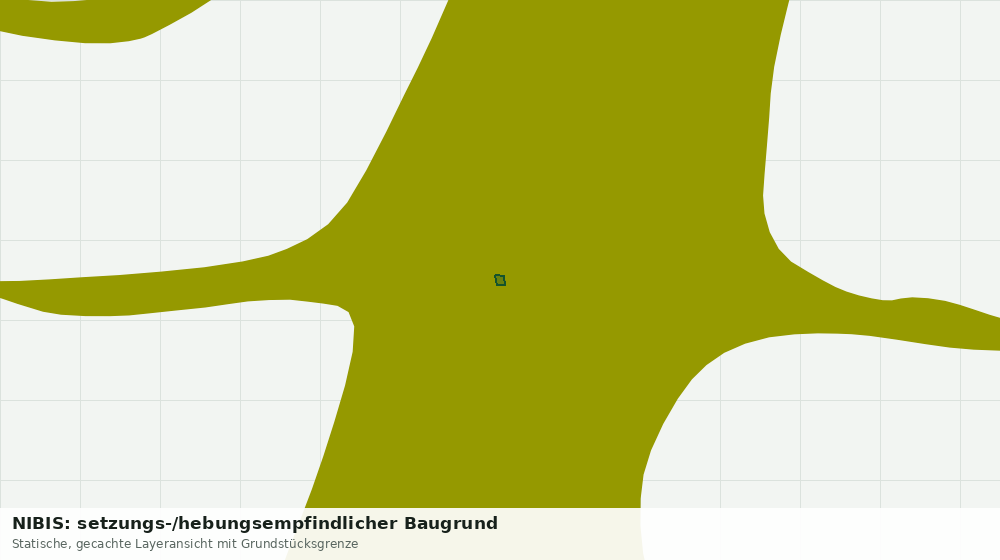 Statische Kartenansicht: NIBIS: setzungs-/hebungsempfindlicher Baugrund