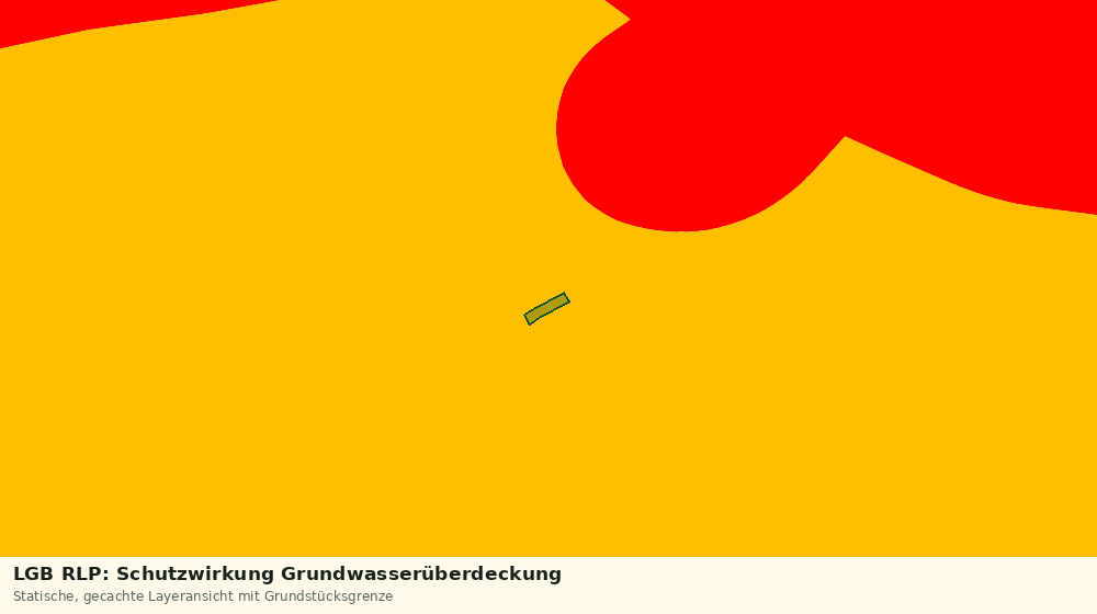 Statische Kartenansicht: LGB RLP: Schutzwirkung Grundwasserüberdeckung