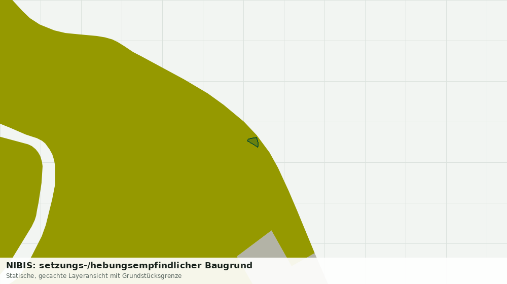 Statische Kartenansicht: NIBIS: setzungs-/hebungsempfindlicher Baugrund