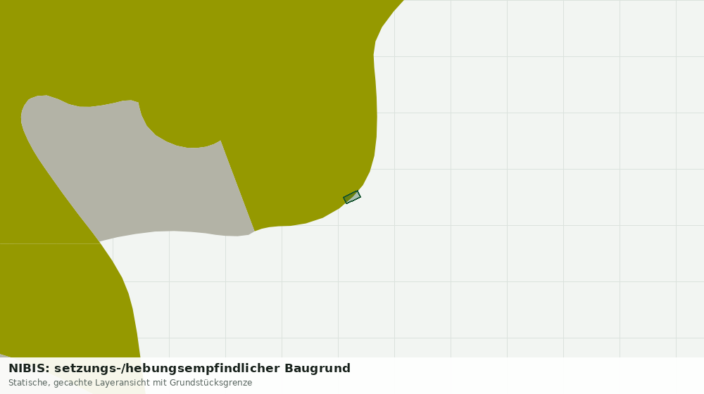 Statische Kartenansicht: NIBIS: setzungs-/hebungsempfindlicher Baugrund