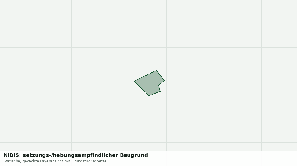 Statische Kartenansicht: NIBIS: setzungs-/hebungsempfindlicher Baugrund