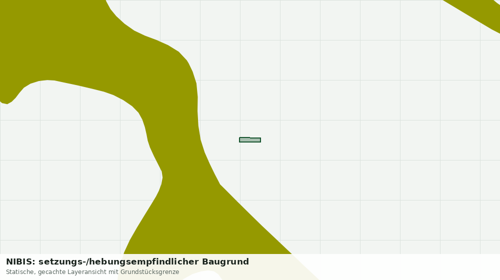 Statische Kartenansicht: NIBIS: setzungs-/hebungsempfindlicher Baugrund