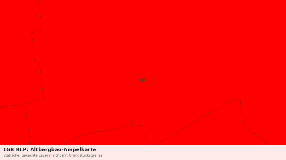 Statische Kartenansicht: LGB RLP: Altbergbau-Ampelkarte