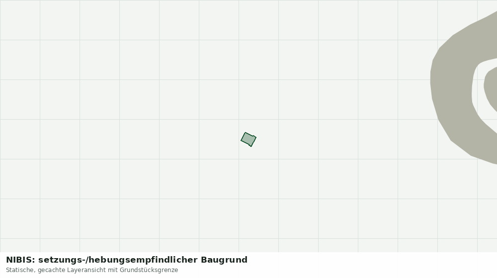 Statische Kartenansicht: NIBIS: setzungs-/hebungsempfindlicher Baugrund