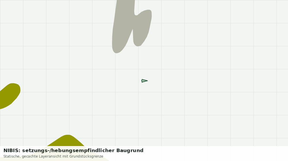Statische Kartenansicht: NIBIS: setzungs-/hebungsempfindlicher Baugrund
