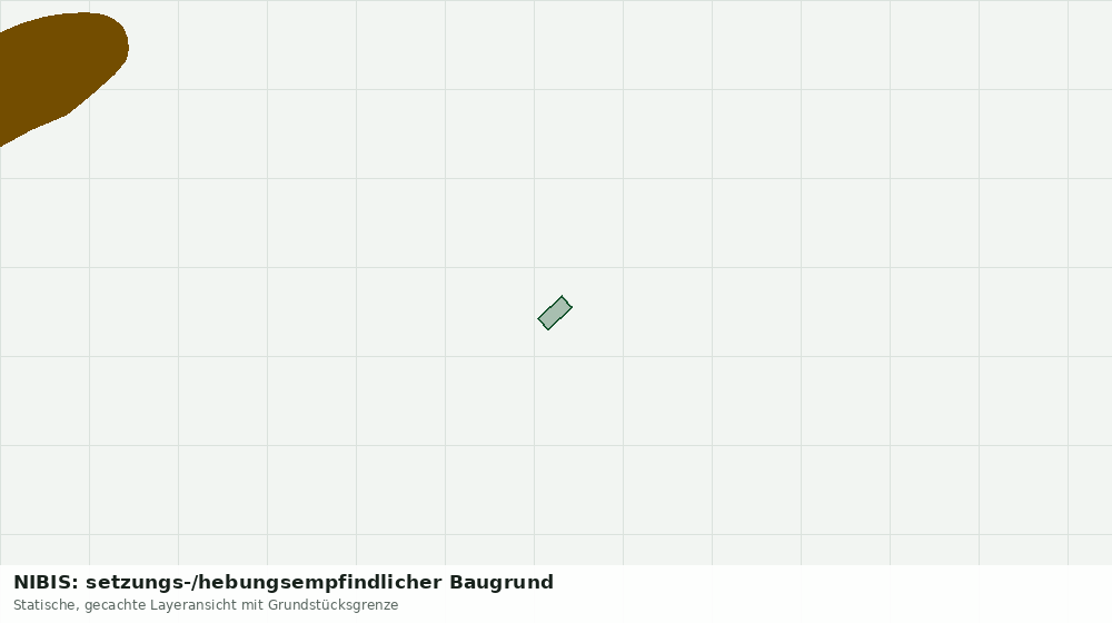 Statische Kartenansicht: NIBIS: setzungs-/hebungsempfindlicher Baugrund