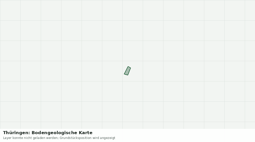 Statische Kartenansicht: Thüringen: Bodengeologische Karte