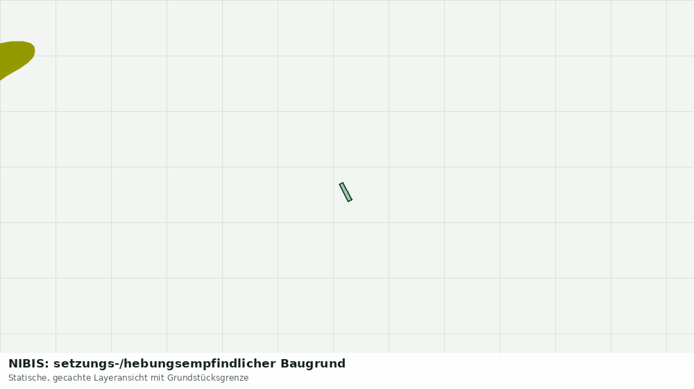 Statische Kartenansicht: NIBIS: setzungs-/hebungsempfindlicher Baugrund