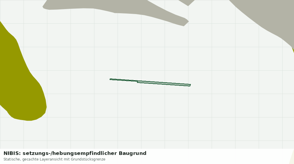 Statische Kartenansicht: NIBIS: setzungs-/hebungsempfindlicher Baugrund