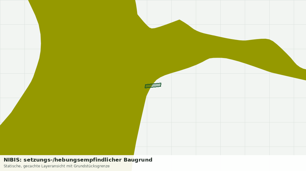 Statische Kartenansicht: NIBIS: setzungs-/hebungsempfindlicher Baugrund