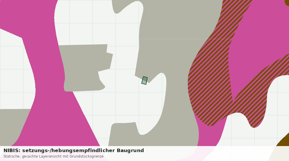 Statische Kartenansicht: NIBIS: setzungs-/hebungsempfindlicher Baugrund