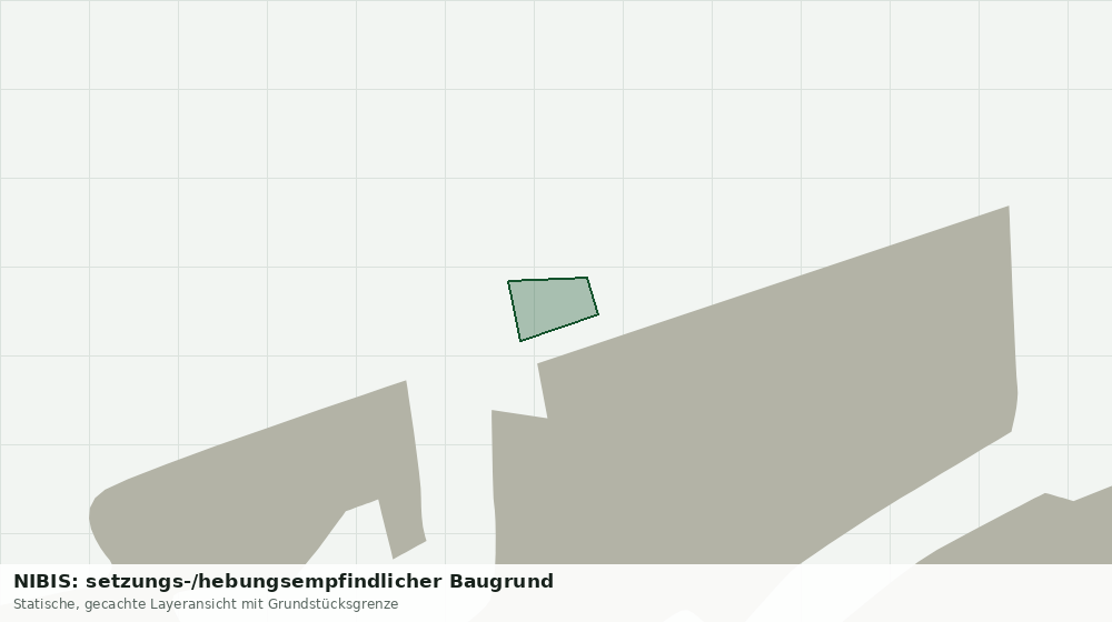 Statische Kartenansicht: NIBIS: setzungs-/hebungsempfindlicher Baugrund
